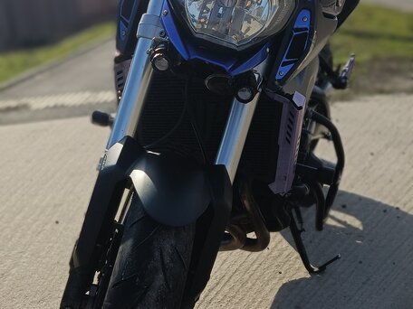 2014 Yamaha MT-09 (FZ-09), серый, 700000 рублей, вид 3