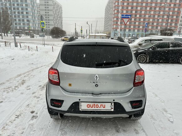 2021 Renault Sandero Stepway II Рестайлинг, серый - вид 7