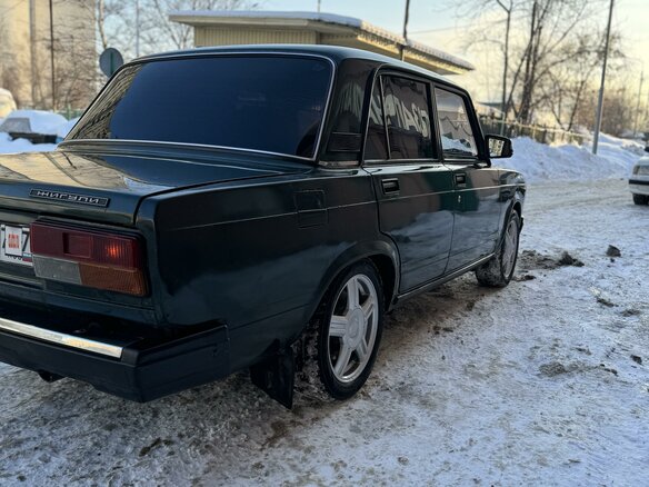 1999 Lada (ВАЗ) 2107, зелёный, 250000 рублей - вид 5