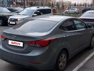 2015 Hyundai Elantra V (MD) Рестайлинг, серый, 777000 рублей, вид 4