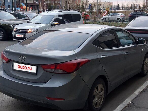 2015 Hyundai Elantra V (MD) Рестайлинг, серый, 777000 рублей - вид 3