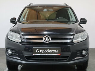 2015 Volkswagen Tiguan I Рестайлинг, чёрный, 1219000 рублей, вид 2