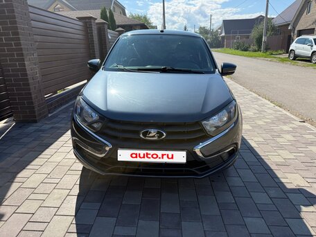 2024 Lada (ВАЗ) Granta I Рестайлинг, серый, 860000 рублей, вид 2