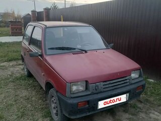 2003 Lada (ВАЗ) 1111 Ока СеАЗ, красный, 90000 рублей, вид 2