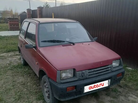 2003 Lada (ВАЗ) 1111 Ока СеАЗ, красный, 90000 рублей - вид 1