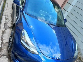 2018 Tesla Model 3 Long Range I, синий, 3200000 рублей, вид 5