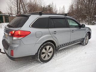 2010 Subaru Outback IV, серебристый, 1200000 рублей, вид 4