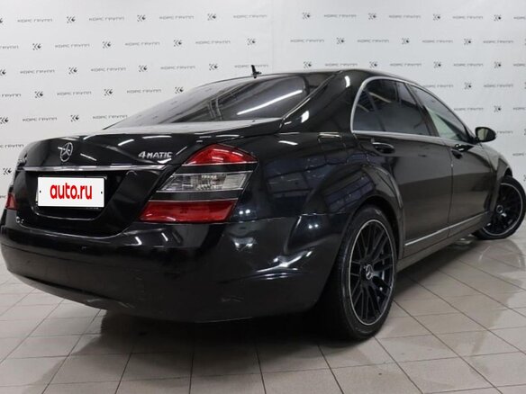 2008 Mercedes-Benz S-Класс 550 Long V (W221), чёрный, 1200000 рублей - вид 5