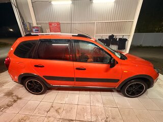 2015 Lada (ВАЗ) Kalina Cross II, оранжевый, 470000 рублей, вид 4