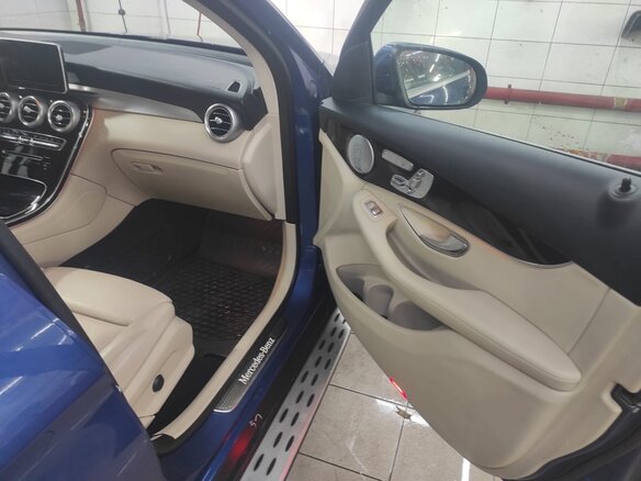 2018 Mercedes-Benz GLC Coupe 300 I (C253), синий, 4250000 рублей - вид 16
