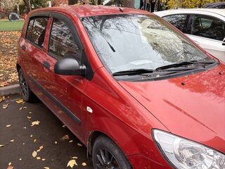 2008 Hyundai Getz I Рестайлинг, красный, 600000 рублей, вид 5