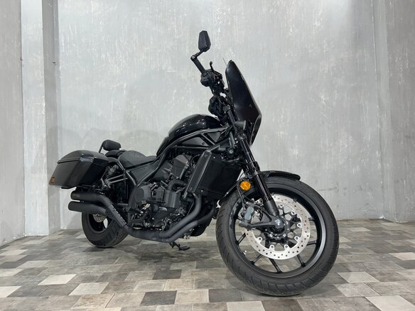 2023 Honda CMX 1100 Rebel, чёрный, 1095000 рублей - вид 7