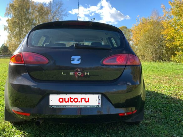 2008 SEAT Leon II, чёрный, 390000 рублей - вид 4