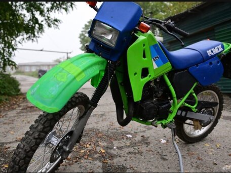 1995 Kawasaki KMX 125, зелёный, 150000 рублей, вид 5
