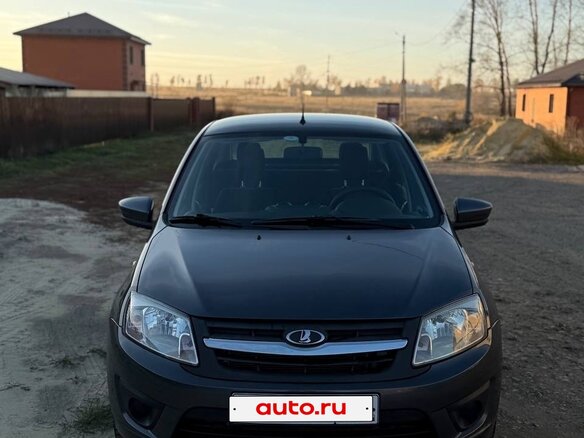 2018 Lada (ВАЗ) Granta I, серебристый, 520000 рублей - вид 1