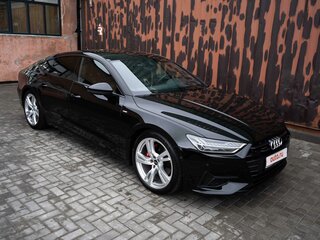 2022 Audi A7 50 TDI II (4K), чёрный, 9980000 рублей, вид 5
