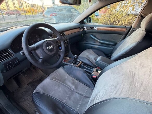 1999 Audi A6 II (C5), серебристый, 310000 рублей - вид 5