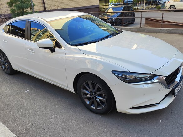 2019 Mazda 6 III (GJ) Рестайлинг 2, белый, 2450000 рублей - вид 1