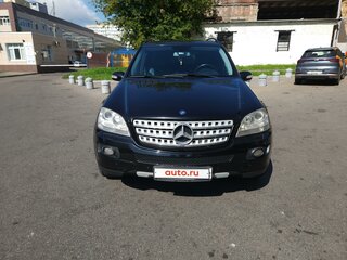 2008 Mercedes-Benz M-Класс 320 II (W164) Рестайлинг, чёрный, 1700000 рублей, вид 1