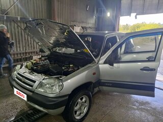 2007 Chevrolet Niva I, серебристый, 380000 рублей, вид 4