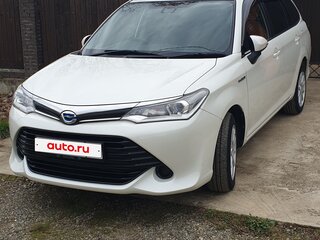 2016 Toyota Corolla Fielder XI (E160, E170, E180) Рестайлинг 1, белый, 1199000 рублей, вид 3