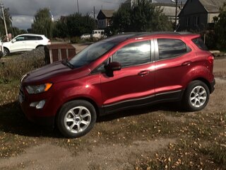 2021 Ford EcoSport II Рестайлинг, красный, 1450000 рублей, вид 2