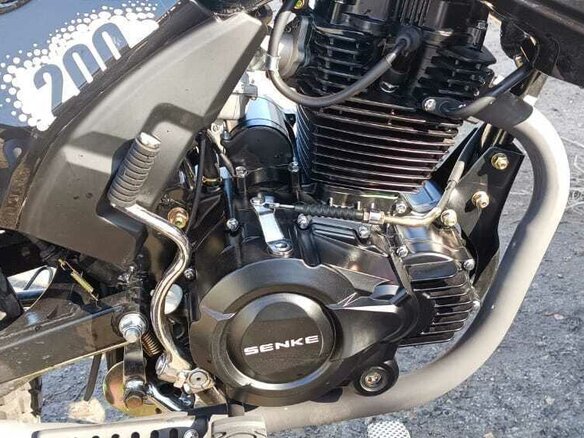 2021 Regulmoto SK200, чёрный, 135000 рублей - вид 1
