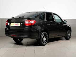 2015 Lada (ВАЗ) Granta I, чёрный, 550000 рублей, вид 3