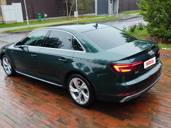 2019 Audi A4 V (B9), зелёный, 3550000 рублей - вид 5