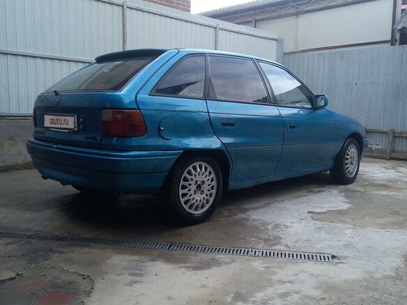1992 Opel Astra F, зелёный, 95000 рублей - вид 16