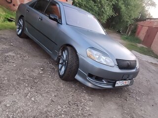 2001 Toyota Mark II IX (X110), серебристый, 1700000 рублей, вид 4