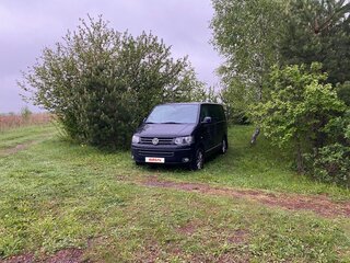 2012 Volkswagen Multivan T5 Рестайлинг, чёрный, 2100000 рублей, вид 3