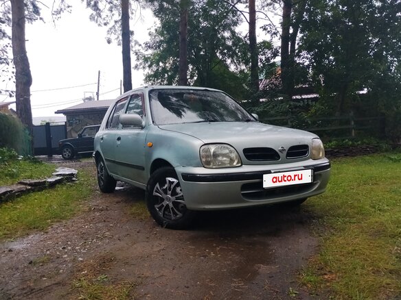 1999 Nissan March II (K11), зелёный - вид 8