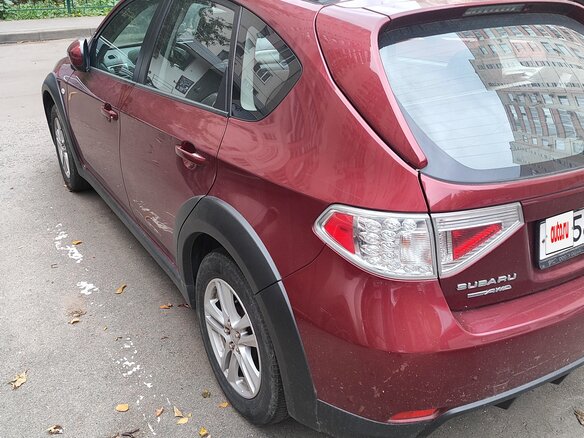 2010 Subaru Impreza XV III, красный, 1200000 рублей - вид 3