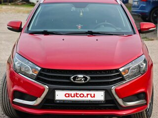 2021 Lada (ВАЗ) Vesta SW I, красный, 950000 рублей, вид 1