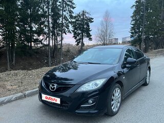 2011 Mazda 6 II (GH) Рестайлинг, чёрный, 750000 рублей, вид 1