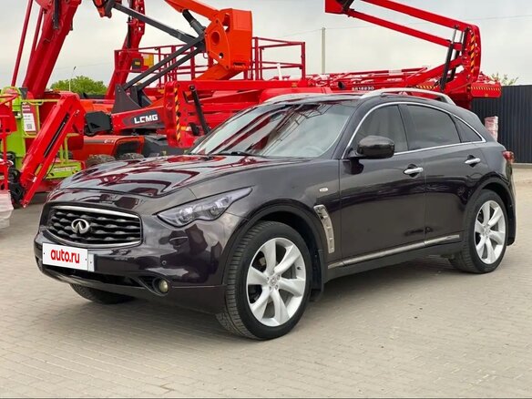 2008 Infiniti FX35 II (S51), коричневый, 1650000 рублей - вид 8