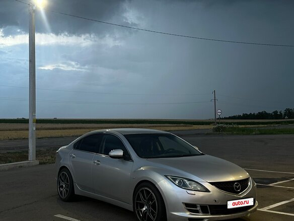 2007 Mazda 6 II (GH), серебристый, 799990 рублей