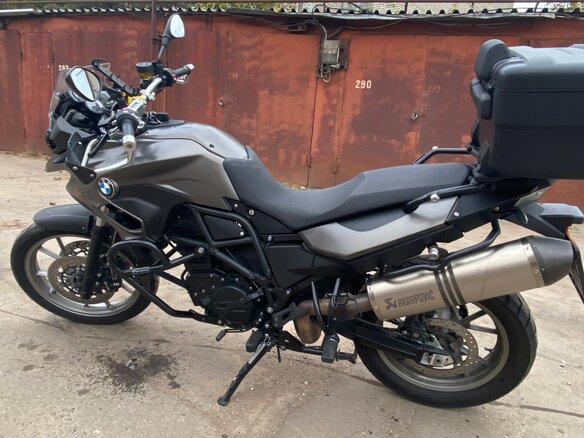 2013 BMW F 700 GS, серый, 720000 рублей - вид 13