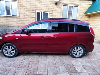 2008 Mazda 5 I (CR) Рестайлинг, красный, 845000 рублей, вид 4