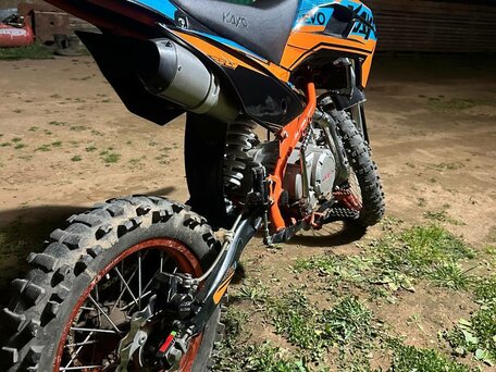 2024 Kayo Evolution YX140EM, оранжевый, 75000 рублей, вид 4