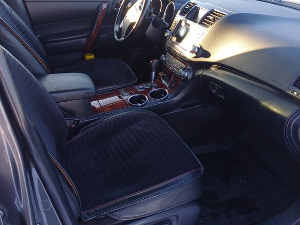 2011 Toyota Highlander II (XU40) Рестайлинг, серый, 2200000 рублей - вид 10