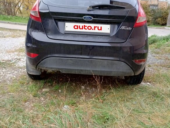 2009 Ford Fiesta Mk6, чёрный, 360000 рублей - вид 2