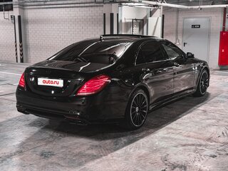2016 Mercedes-Benz S-Класс 350 CDI BlueTEC Long 7G-TRONIC VI (W222, C217), чёрный, 3700000 рублей, вид 4