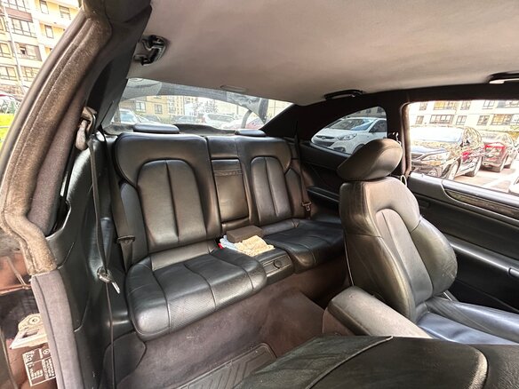 1999 Mercedes-Benz CLK-Класс 200 I (W208), чёрный, 800000 рублей - вид 8