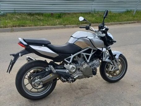 2008 Aprilia Mana 850, серебристый, 400000 рублей, вид 4