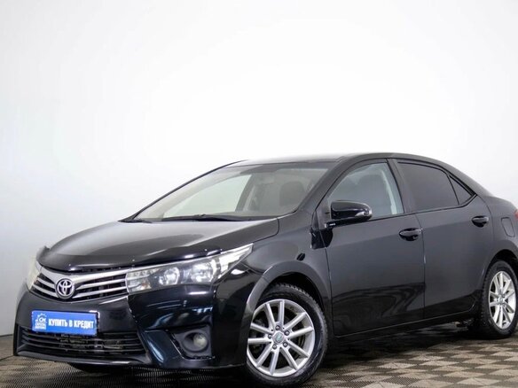 2013 Toyota Corolla XI (E160, E170, E180), чёрный, 960000 рублей