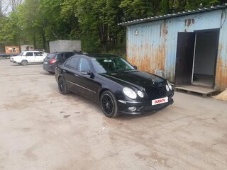 2008 Mercedes-Benz E-Класс 350 III (W211, S211) Рестайлинг, чёрный, 1050000 рублей, вид 2