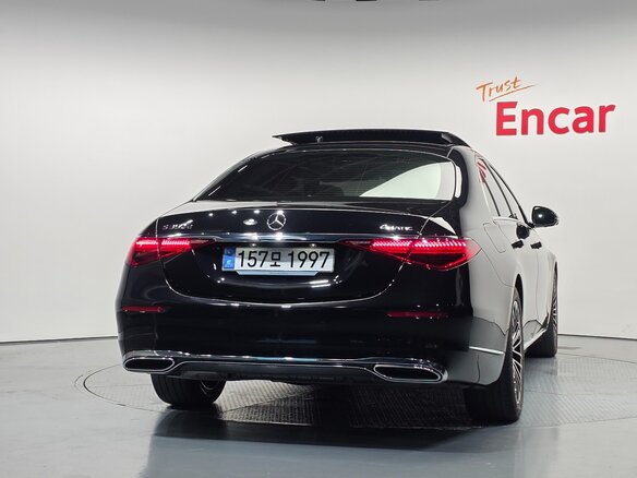 2025 Mercedes-Benz S-Класс 350 d 4MATIC VII (W223), чёрный - вид 3