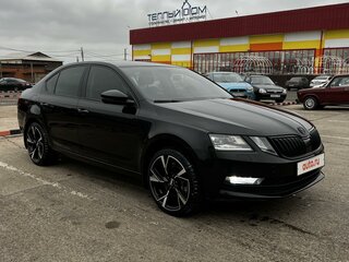 2018 Skoda Octavia III (A7) Рестайлинг, чёрный, 1750000 рублей, вид 1
